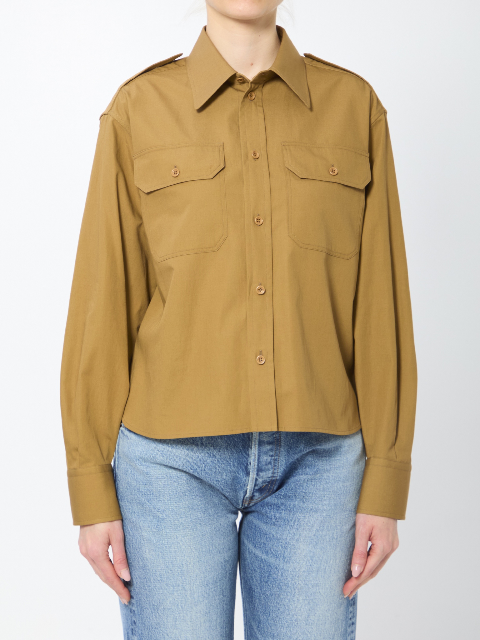 [Celine] Shirts Long Sleeve SS26 RC0BU3318__18CH