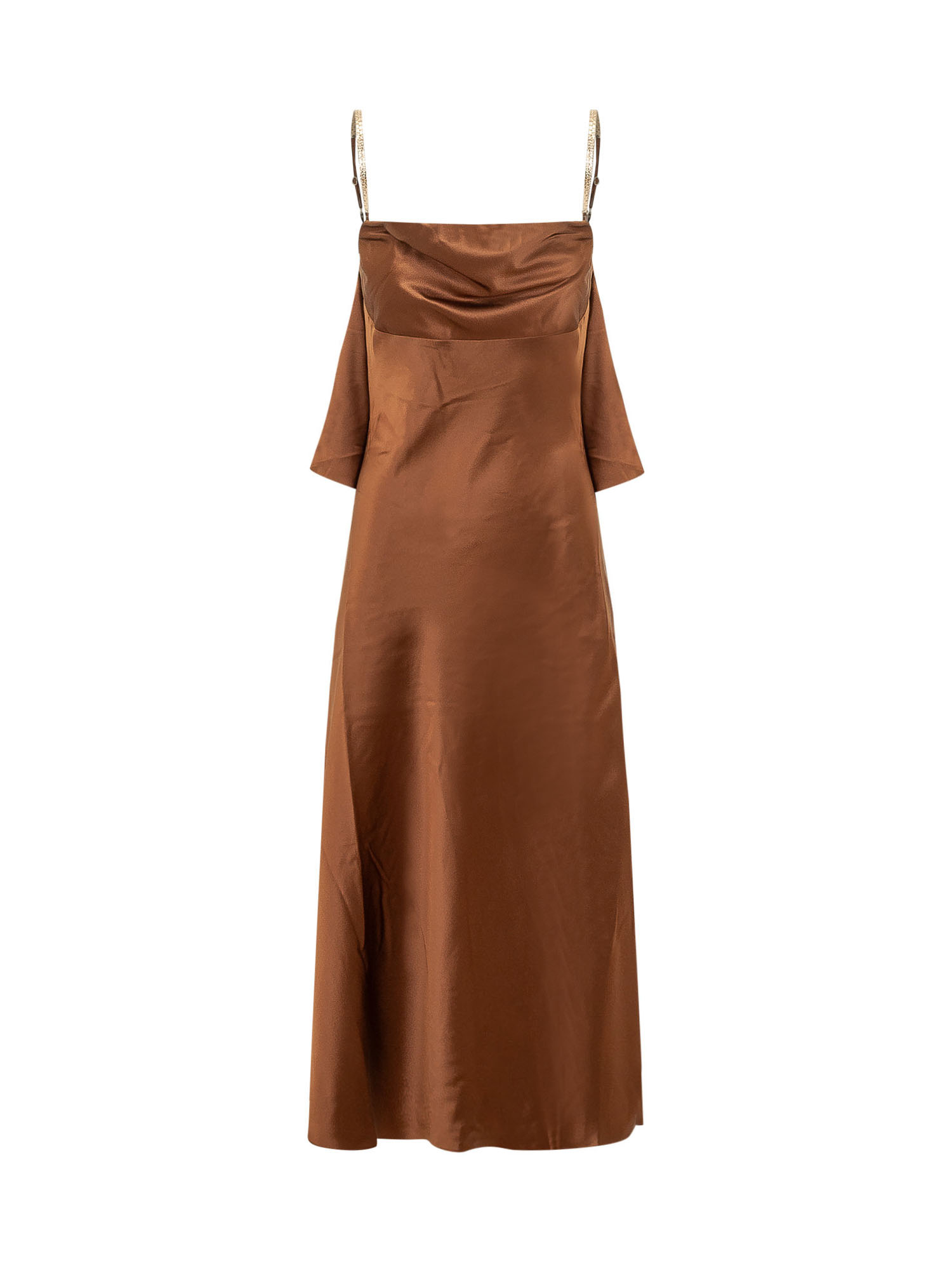 [Rebecca Vallance] Sleeveless dress SS26 26011540 BRONZE
