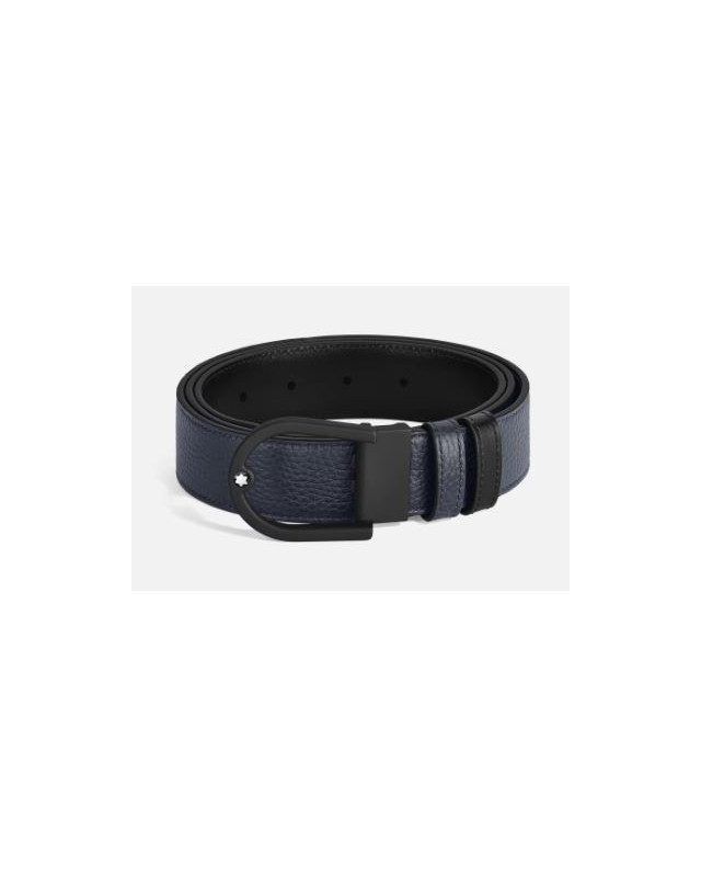 [Montblanc] Belt CO 220998-BLUEBLACK