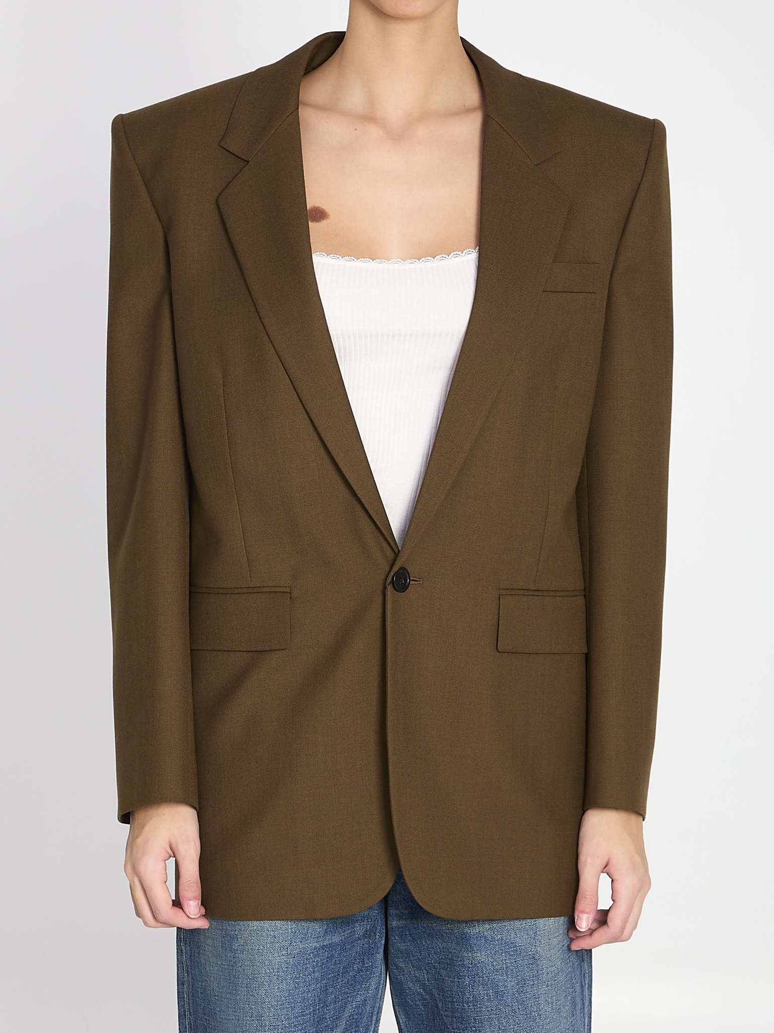 [Saint Laurent] Blazer SS26 828004_Y2J02_3816
