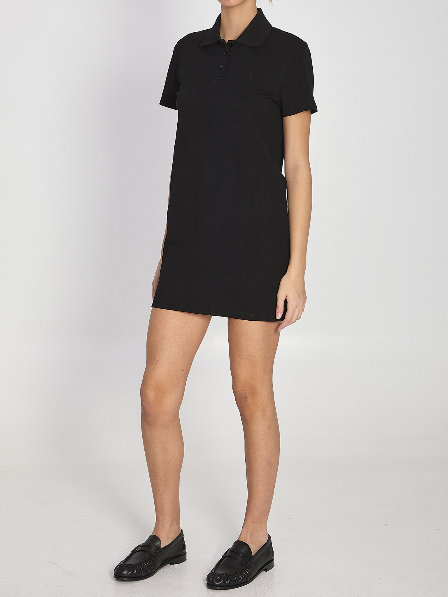 [Saint Laurent] Short sleeve dress SS26 862599_Y37ZE_1000