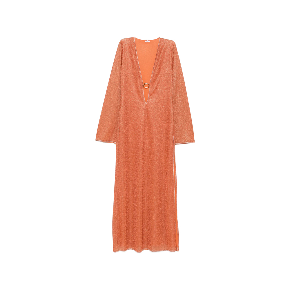[OSEREE] Long sleeve dress FW26 RLS261 LUREX ORANG