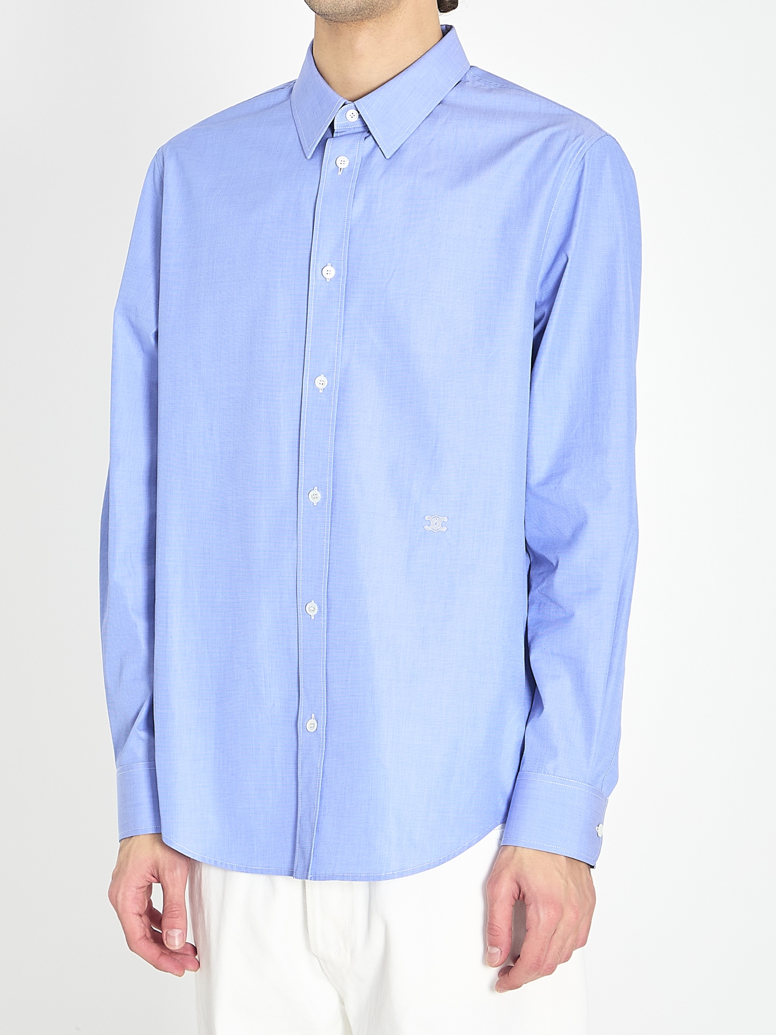 [Celine] Shirts Long Sleeve SS26 RC0BZ2N91__07EU