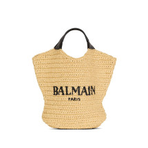 [Balmain] Tote bag FW26 HN1FA089TRAYGTE