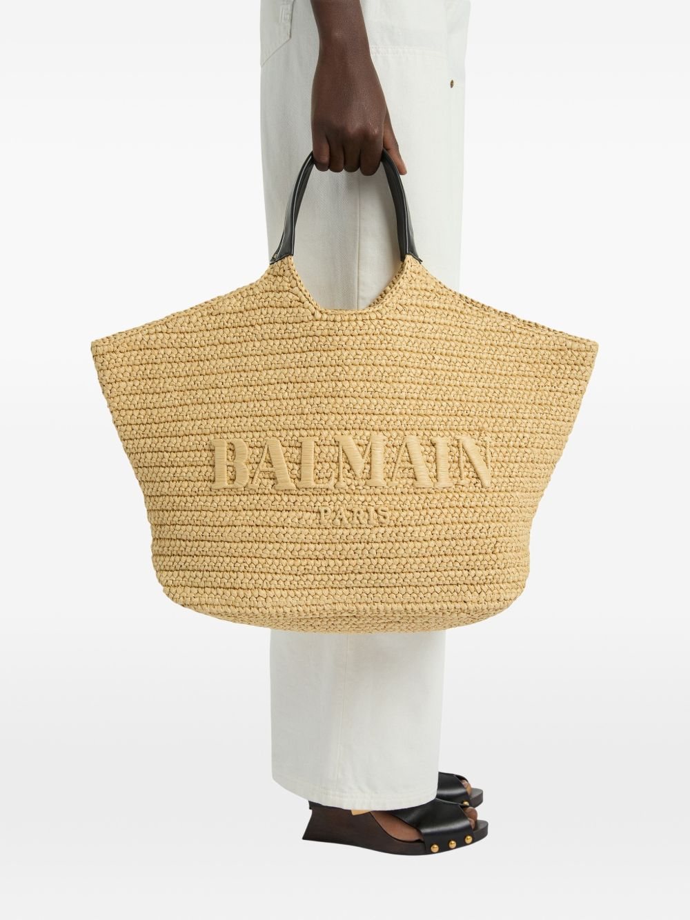[Balmain] Tote bag FW26 HN1FB078TRCH0BG