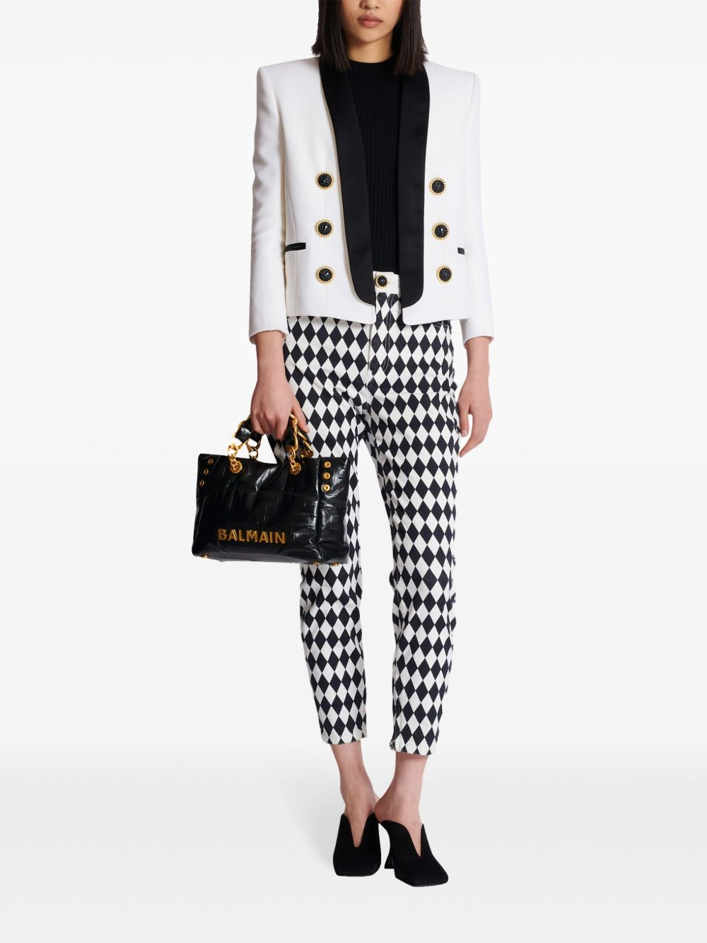 [Balmain] Tote bag FW26 HN1FD871LETF0PA