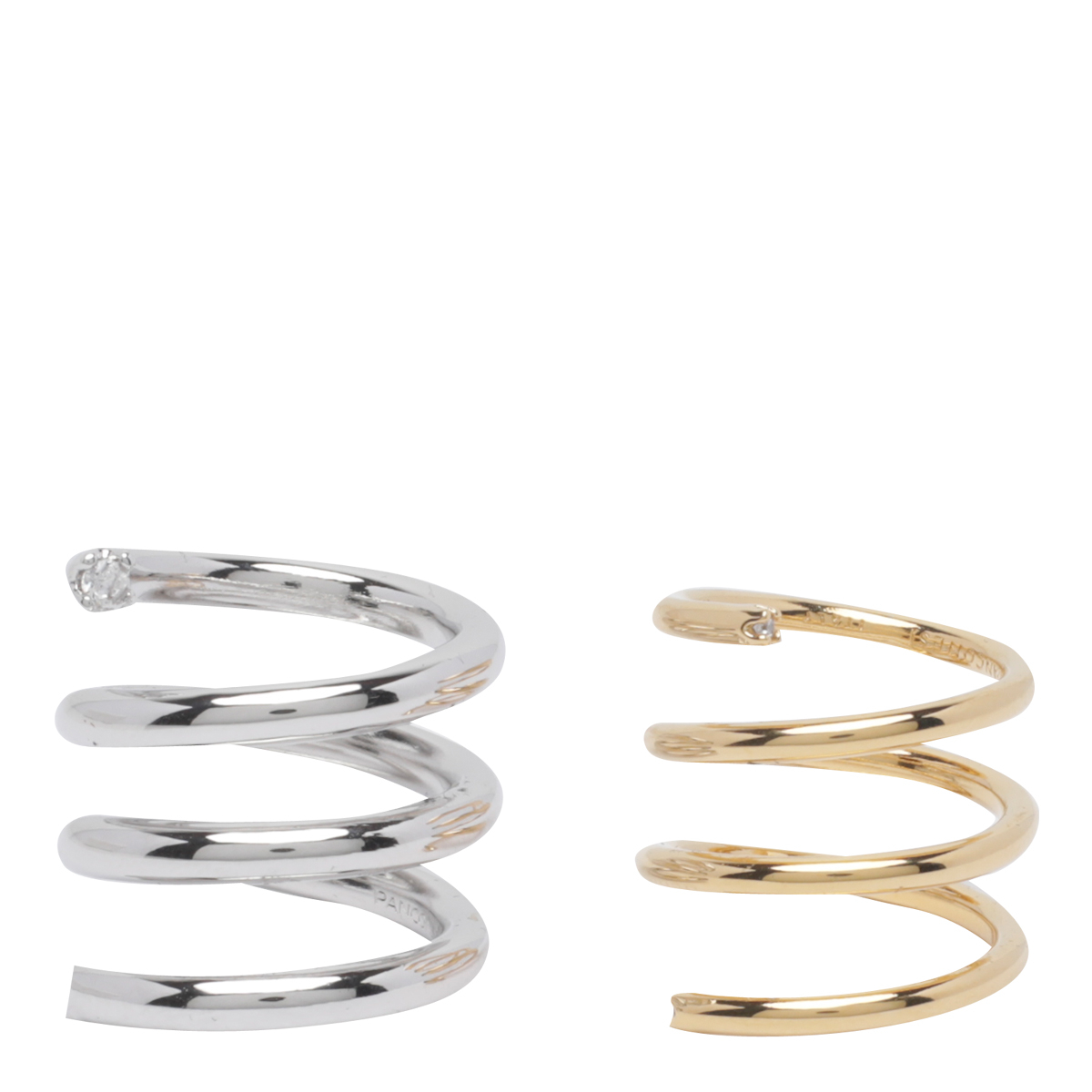 [Panconesi] Ring FW26 FG609-PSILVER/GOLD