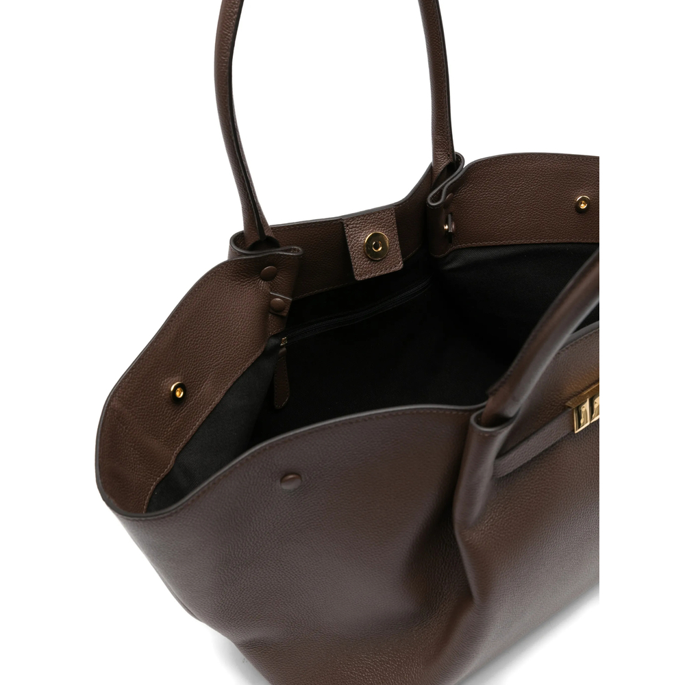 [DEMELLIER] Tote bag FW26 D90 NEW YORK MOCHA
