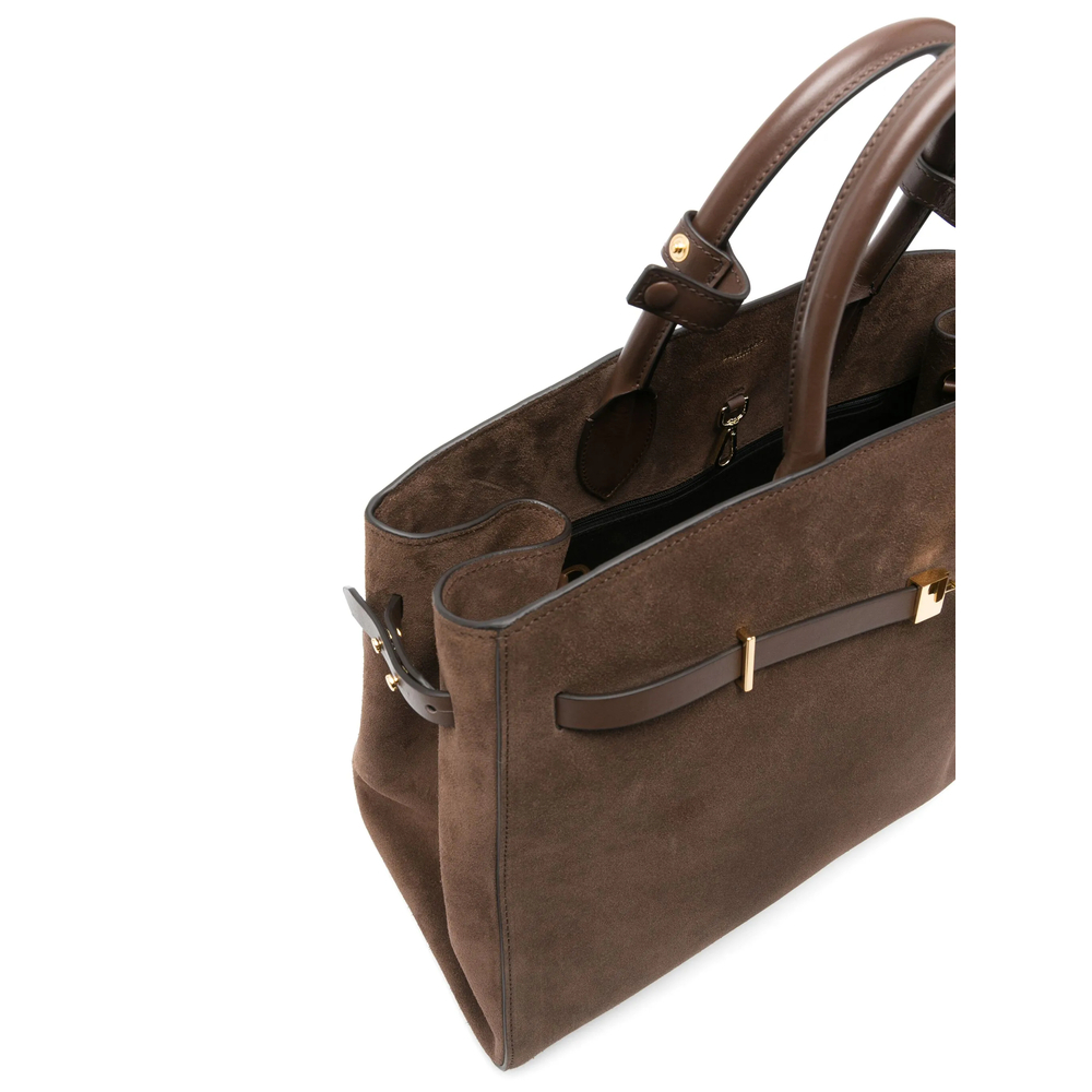 [DEMELLIER] Tote bag FW26 D101 THE HUDSON MOCHA
