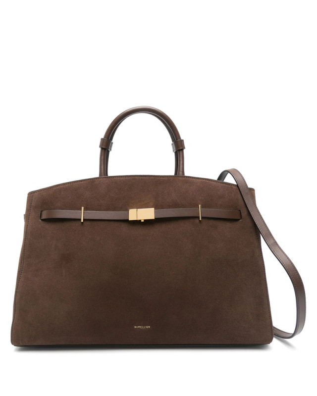 [DEMELLIER] Tote bag FW26 D101 THE HUDSON MOCHA
