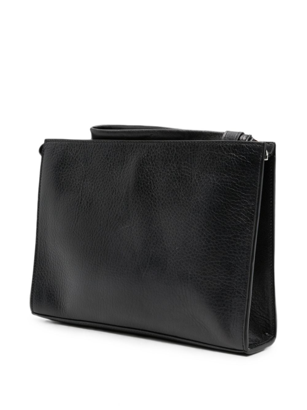 [ORCIANI] Clutch bag FW26 SU0200 LAGOON NER