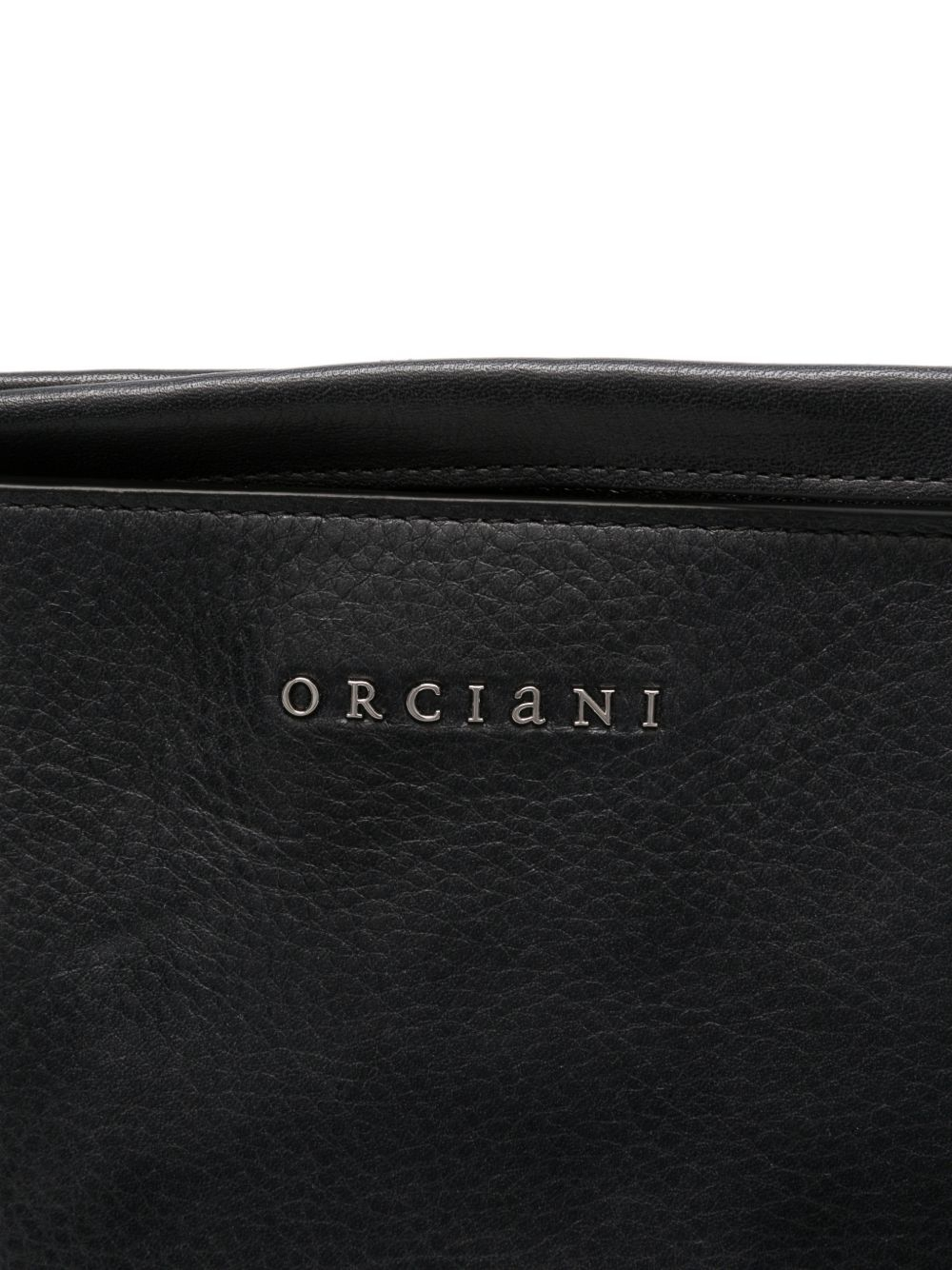 [ORCIANI] Clutch bag FW26 SU0200 LAGOON NER