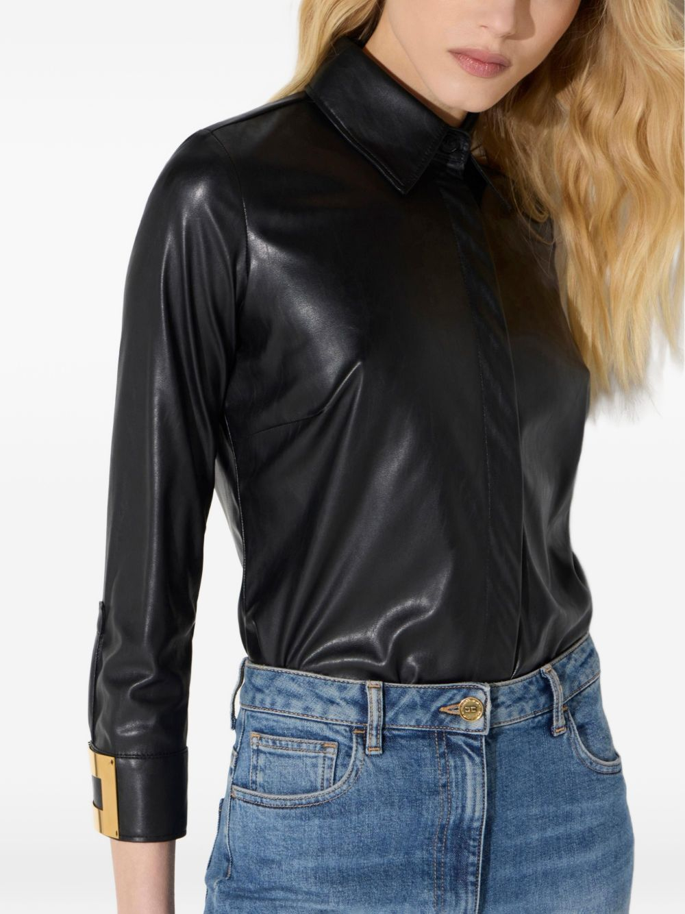 [ELISABETTA FRANCHI] Shirts Long Sleeve FW26 CA19566E2 110