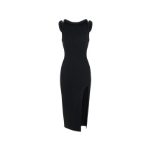 [ELISABETTA FRANCHI] Sleeveless dress FW26 AM14S66E2 110