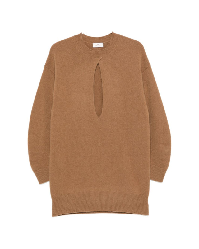[ELISABETTA FRANCHI] Long sleeve dress FW26 AM23T66E2 AI6