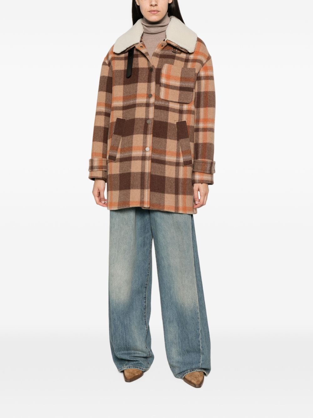 [Semicouture] Coat FW26 Y6WV84 MARY 61CHK