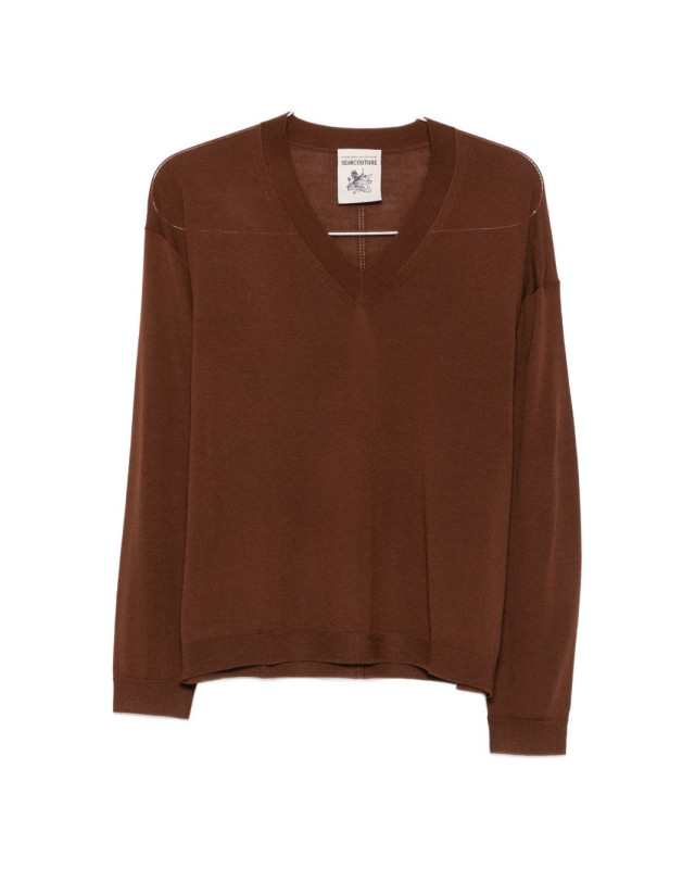 [Semicouture] Knitwear FW26 Y6WC54 JADE V130