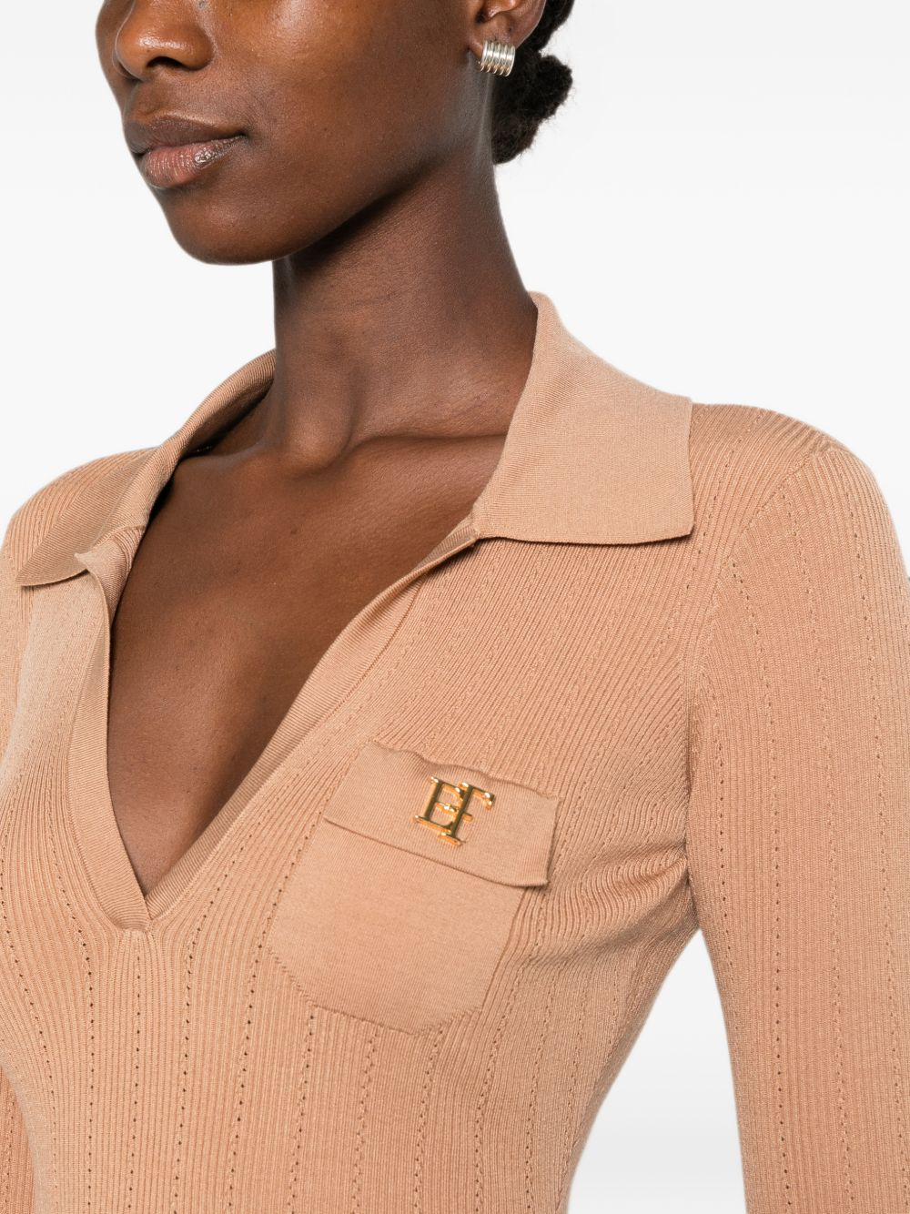 [ELISABETTA FRANCHI] T-shirts Long Sleeve FW26 BK02B66E2 FK4