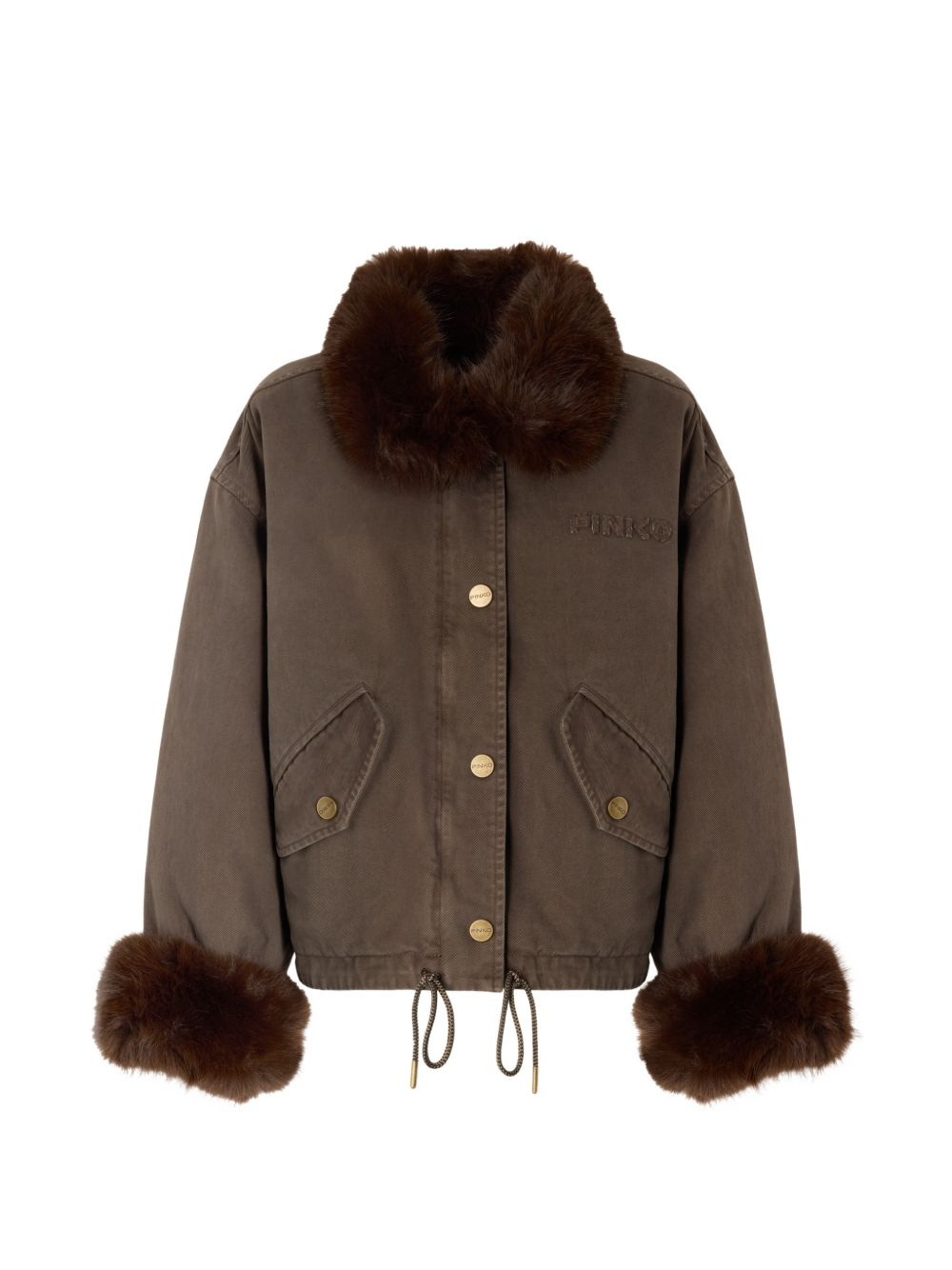 [PINKO] Mouton jacket FW26 107219 A3GV GARLATE L64