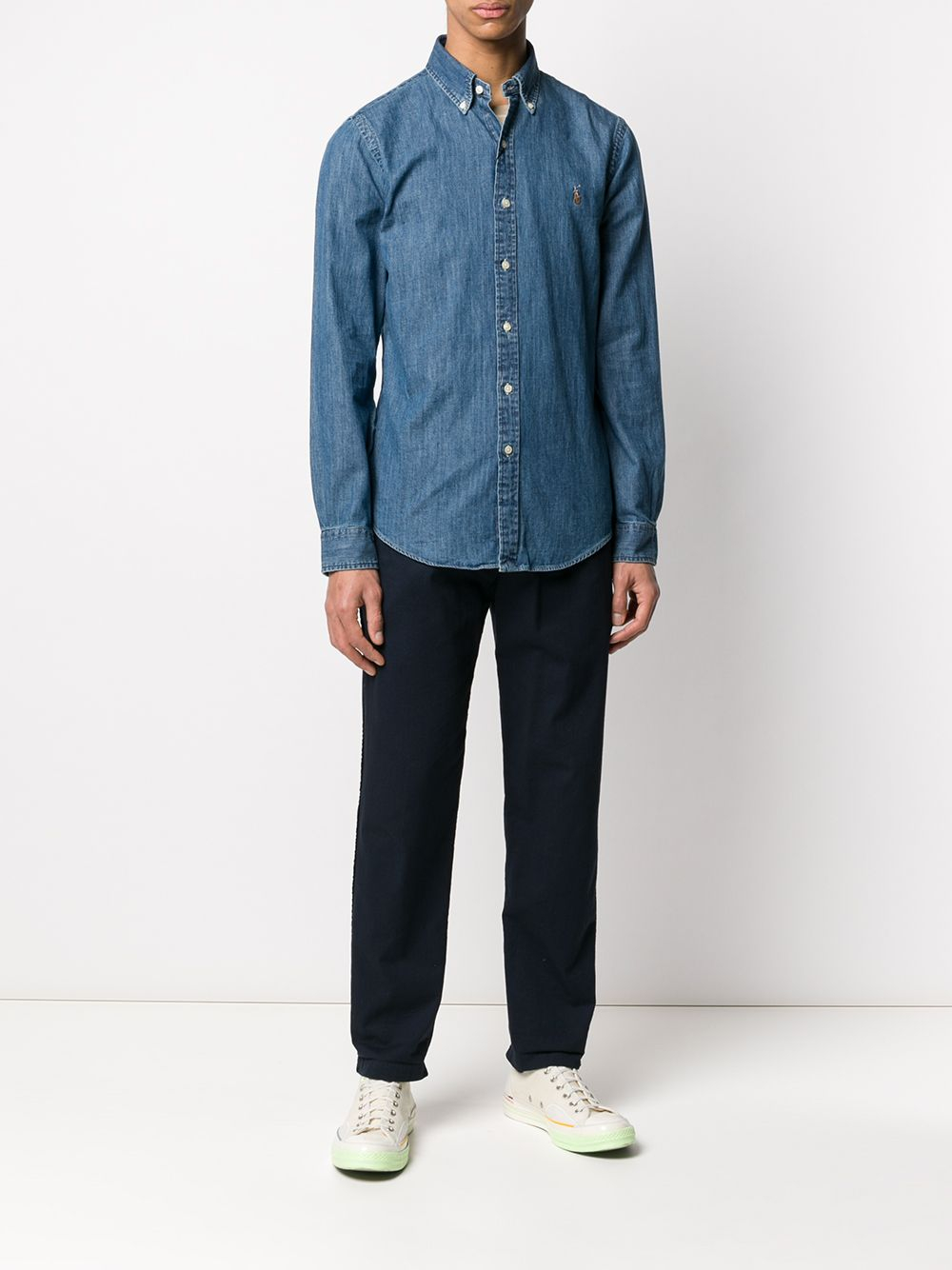 [Polo Ralph Lauren] Shirts Long Sleeve FW26 710548539 001