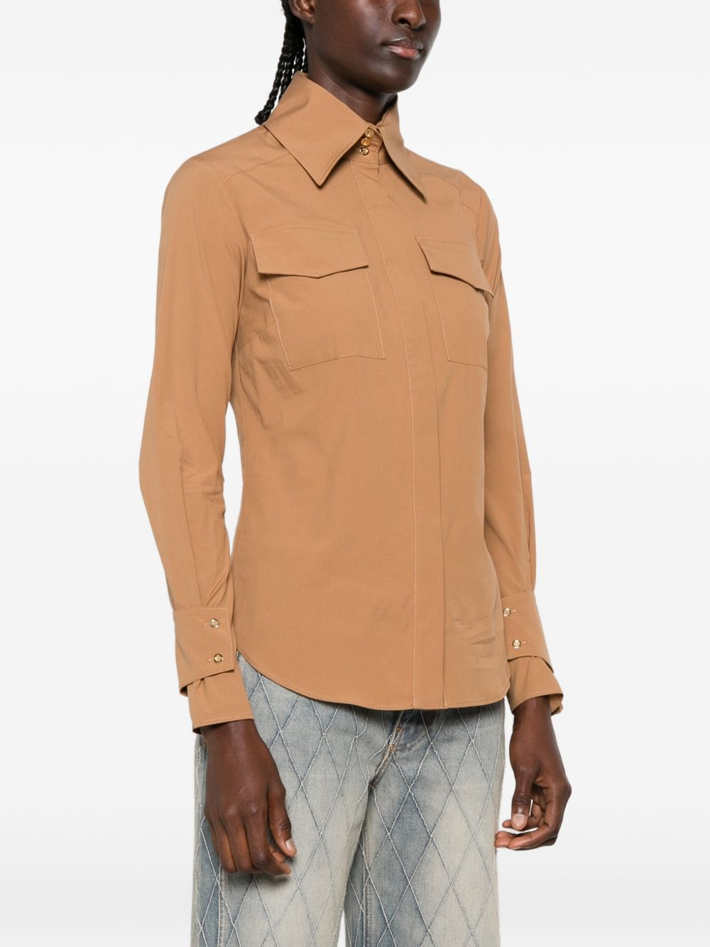 [ELISABETTA FRANCHI] Shirts Long Sleeve FW26 CA17466E2 AI6