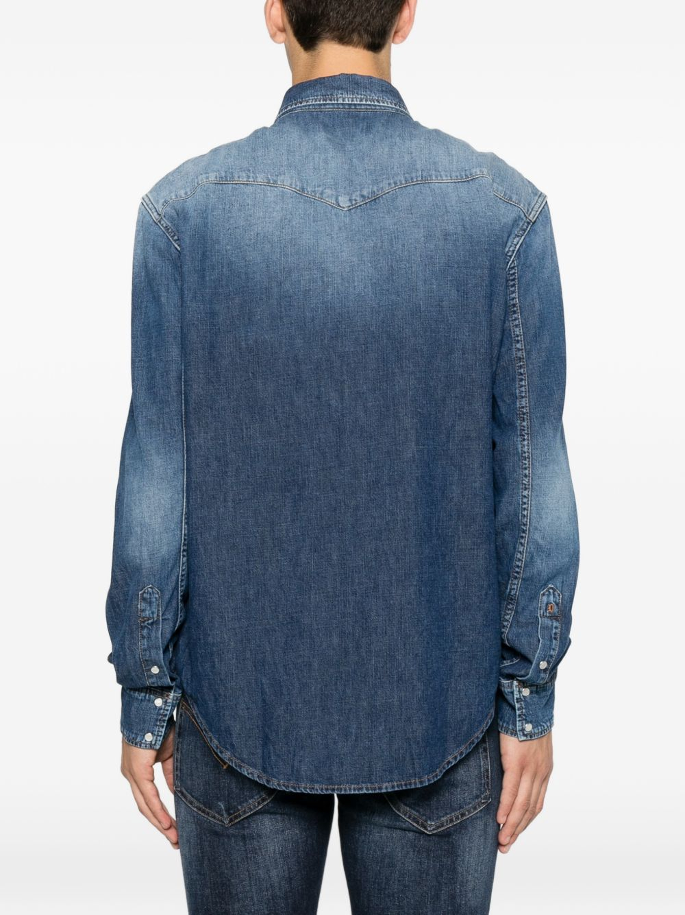 [Dondup] Shirts Long Sleeve FW26 UC343R DF0272U MY5 DU 800