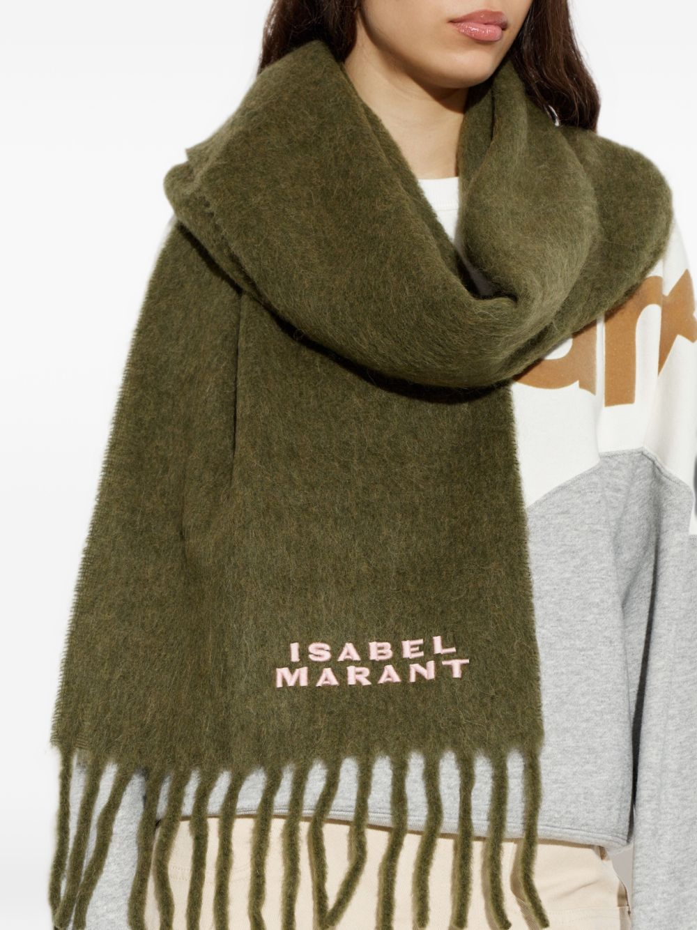 [Isabel Marant] Scarf FW26 EC002XFB A4C04A 67KI