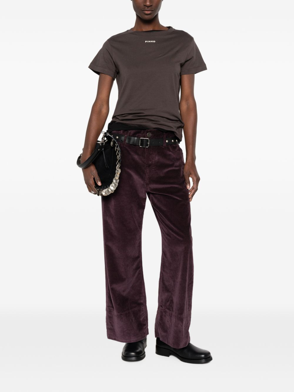 [PINKO] T-shirts Short Sleeve FW26 100373 A3HK BASICO L72