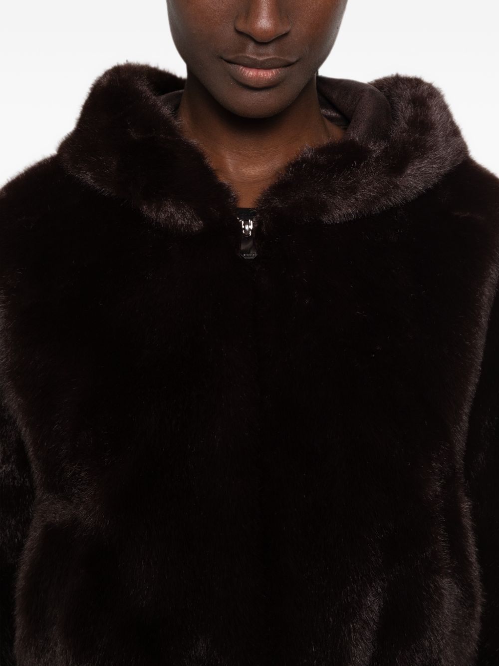 [PINKO] Fur Jacket FW26 107053 A3E9 GASTERIA L72