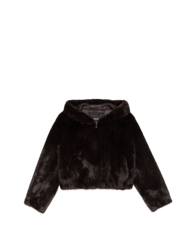 [PINKO] Fur Jacket FW26 107053 A3E9 GASTERIA L72