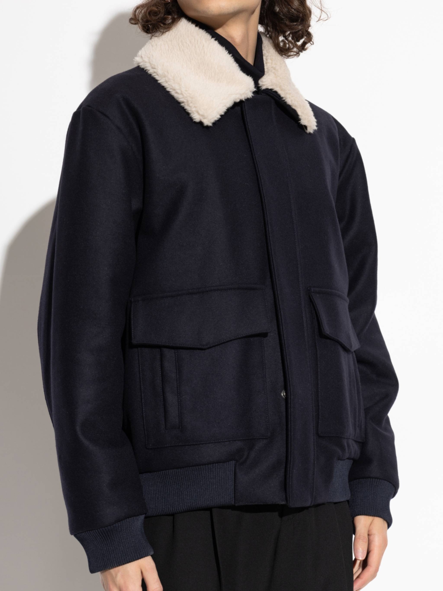 [BALMAIN PARIS] Bomber Jacket FW26 HH1TF999 MI61