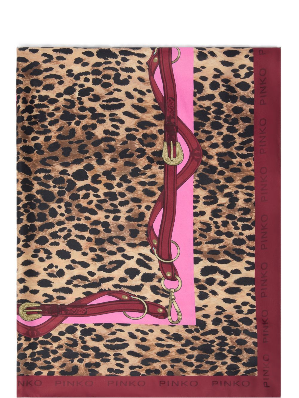 [PINKO] Scarf FW26 106656 A3IN LIMBO RN4