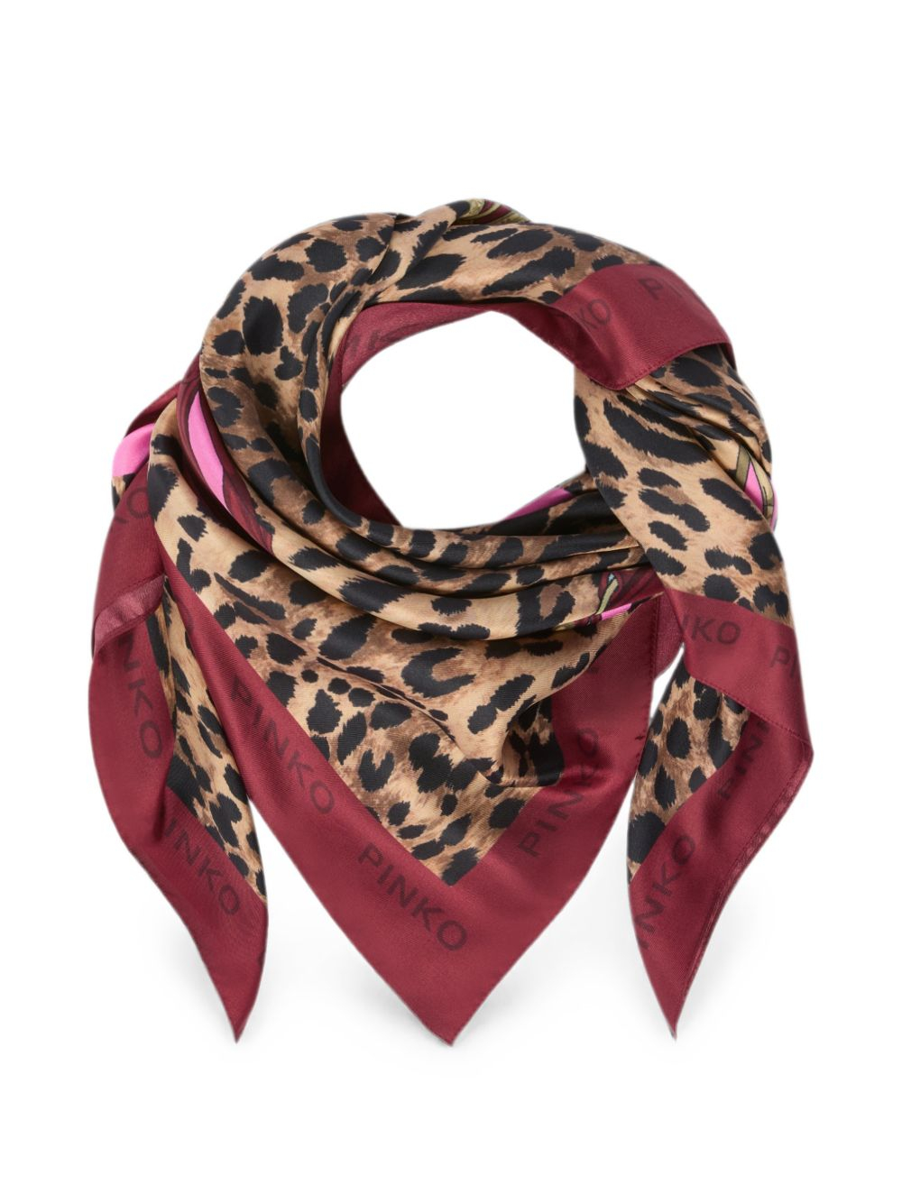 [PINKO] Scarf FW26 106656 A3IN LIMBO RN4
