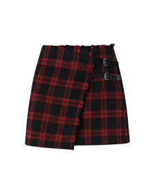 [PINKO] Mini skirt FW26 107435 A3GN GREVILLEA ZR4