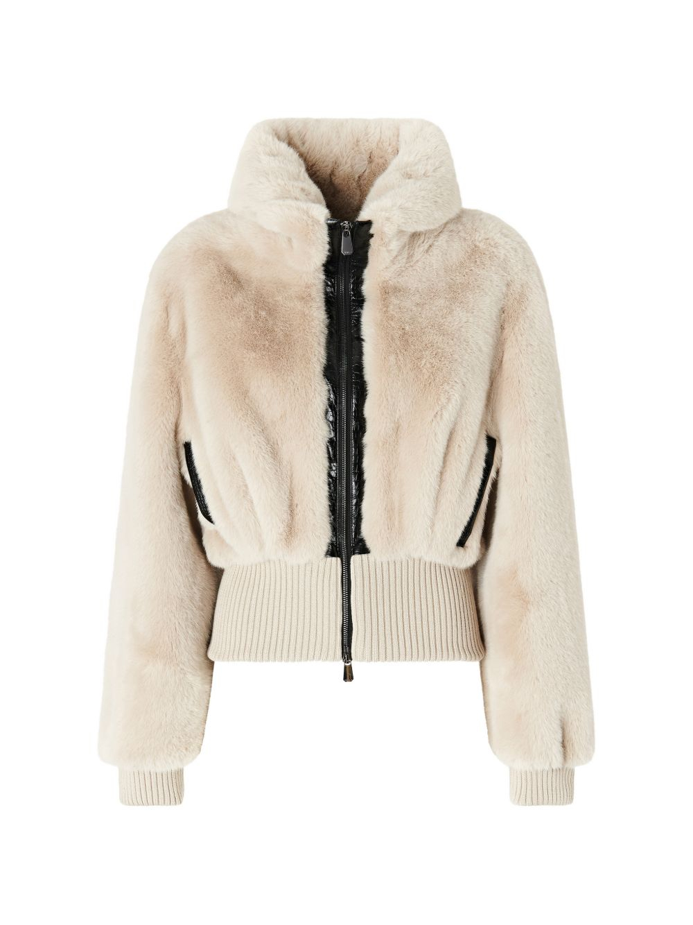 [PINKO] Fur Jacket FW26 107040 A3E7 BAGELS C32