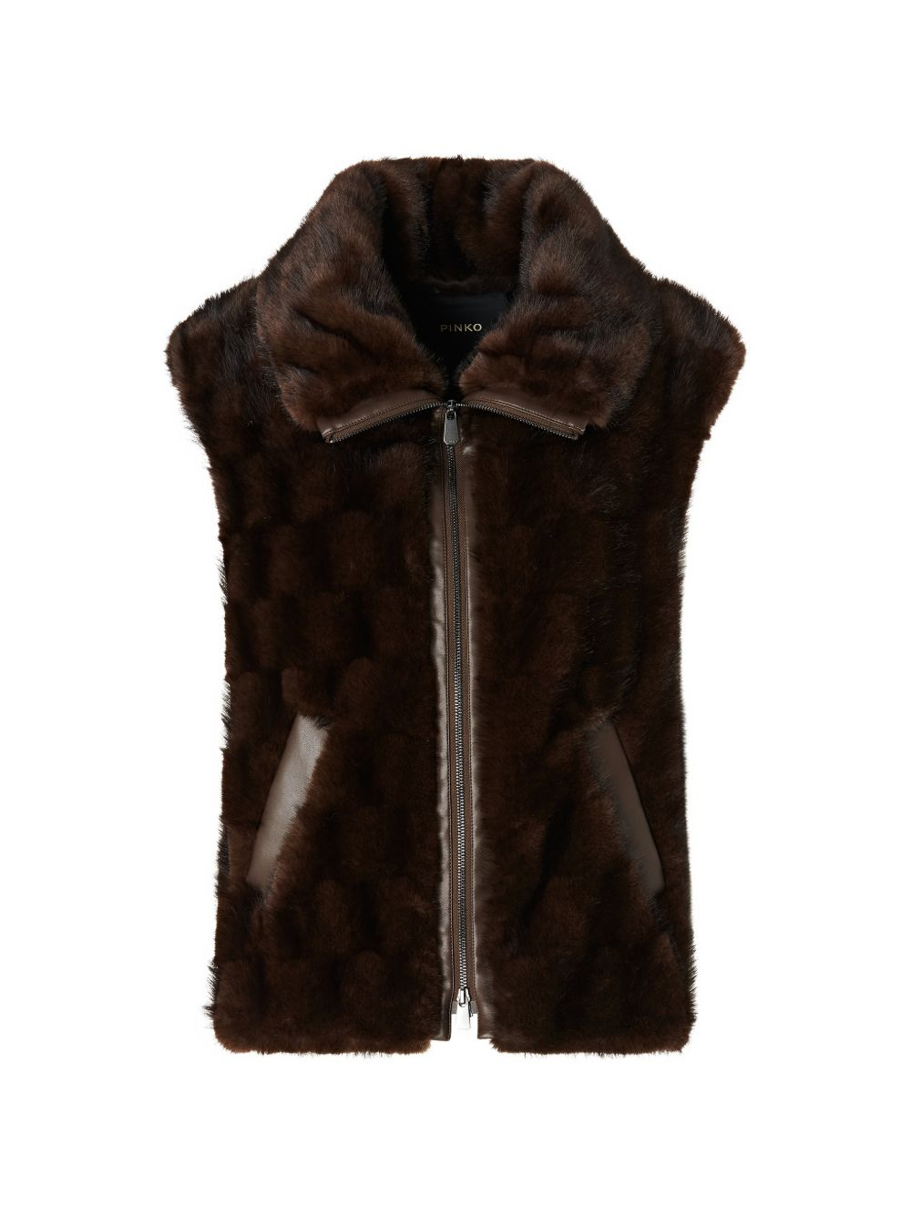 [PINKO] Fur Jacket FW26 106939 A3C5 GLOSSINIA M11