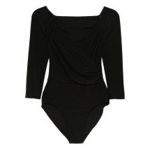 [Norma Kamali] T-shirts Short Sleeve FW26 KK325BPLR19001 BLACK