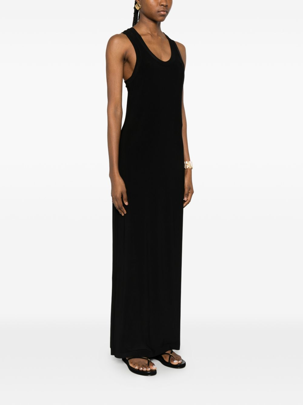 [Norma Kamali] Sleeveless dress FW26 KK4253PLT18001 BLACK