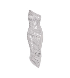 [Norma Kamali] Sleeveless dress FW26 ST3203LM287058 SILVER