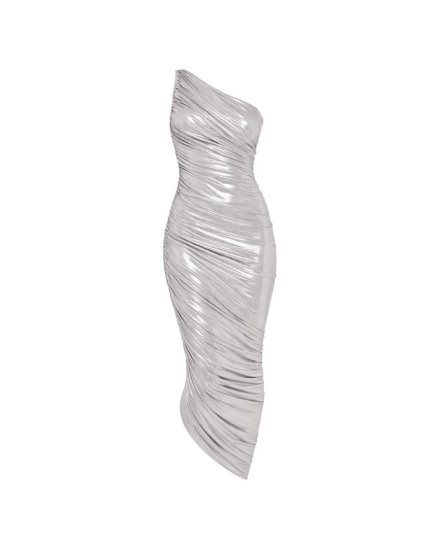 [Norma Kamali] Sleeveless dress FW26 ST3203LM287058 SILVER