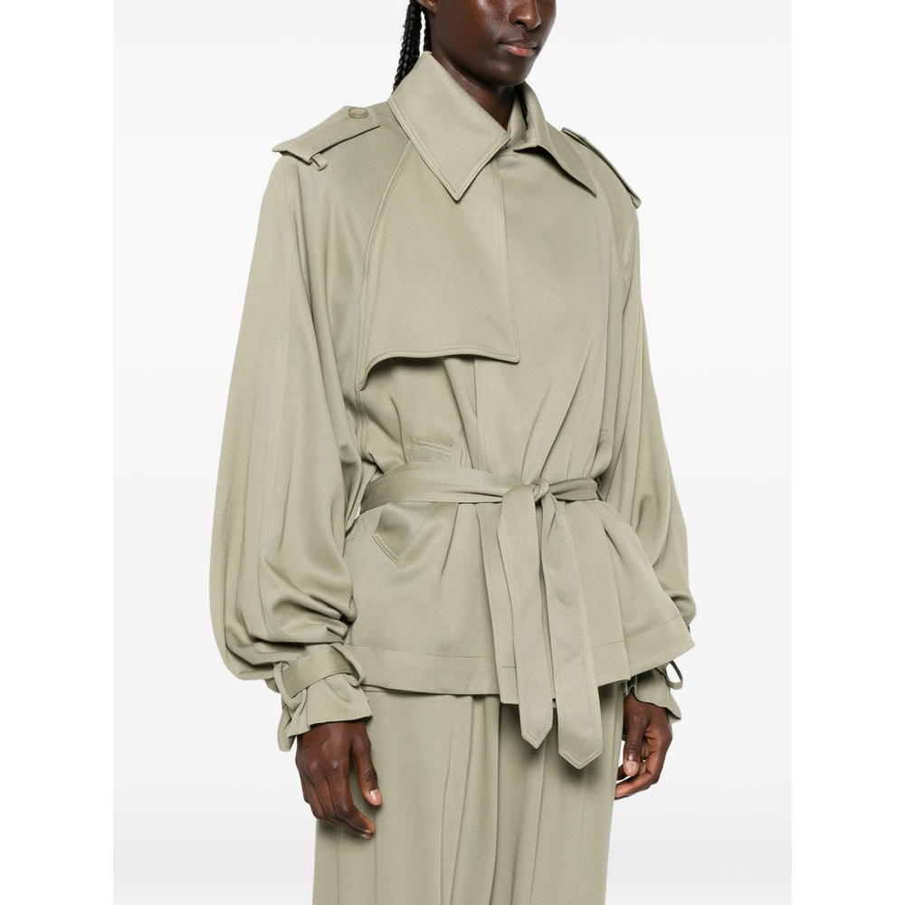 [THE FRANKIE SHOP] Trench Coat FW26 ELVA  SAGE
