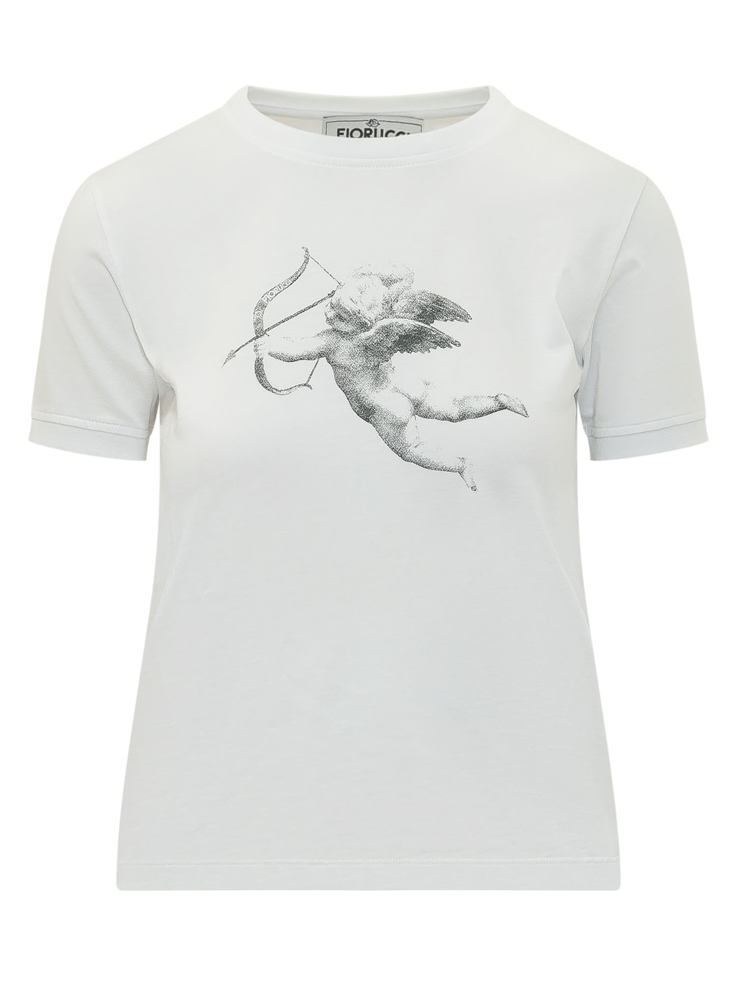 [FIORUCCI] T-shirts Short Sleeve FW26 W26PFJTS005CJ11 WH01