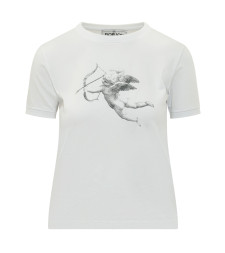 [FIORUCCI] T-shirts Short Sleeve FW26 W26PFJTS005CJ11 WH01
