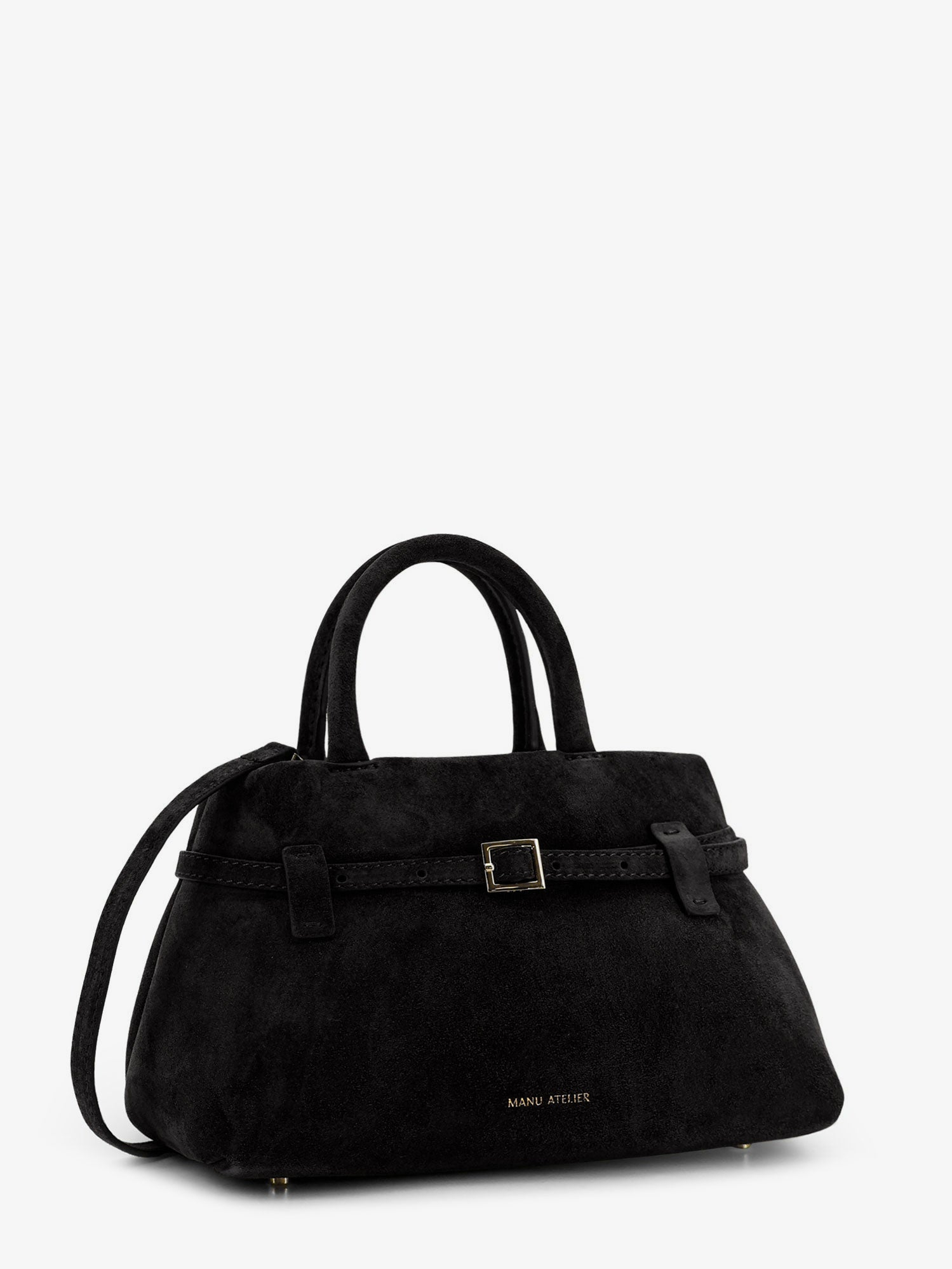 [Manu Atelier] Cross body bag FW26 2024378BLACK