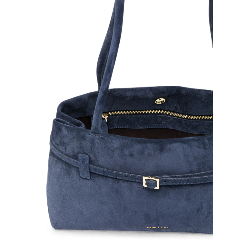 [Manu Atelier] Shoulder bag FW26 2026208 EAST WEST DNAVY