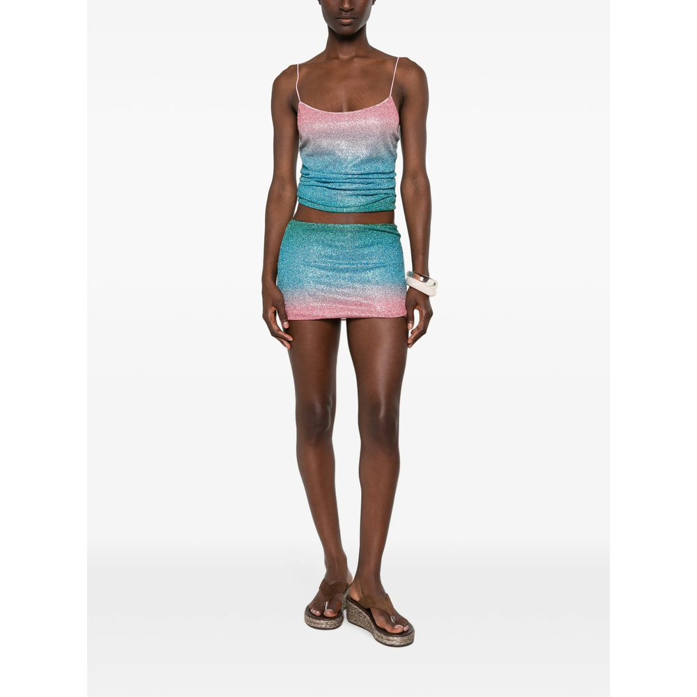 [OSEREE] Mini skirt FW26 LPKS250 PRINTED LU CANDY