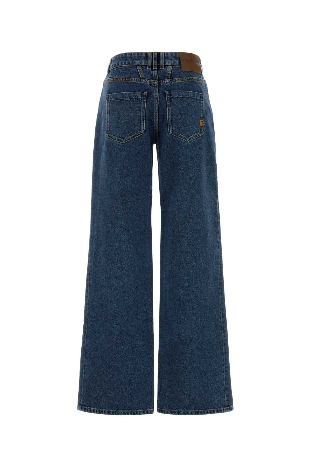 [Balmain] Jeans FW26 HF1MI052DG08 6EX