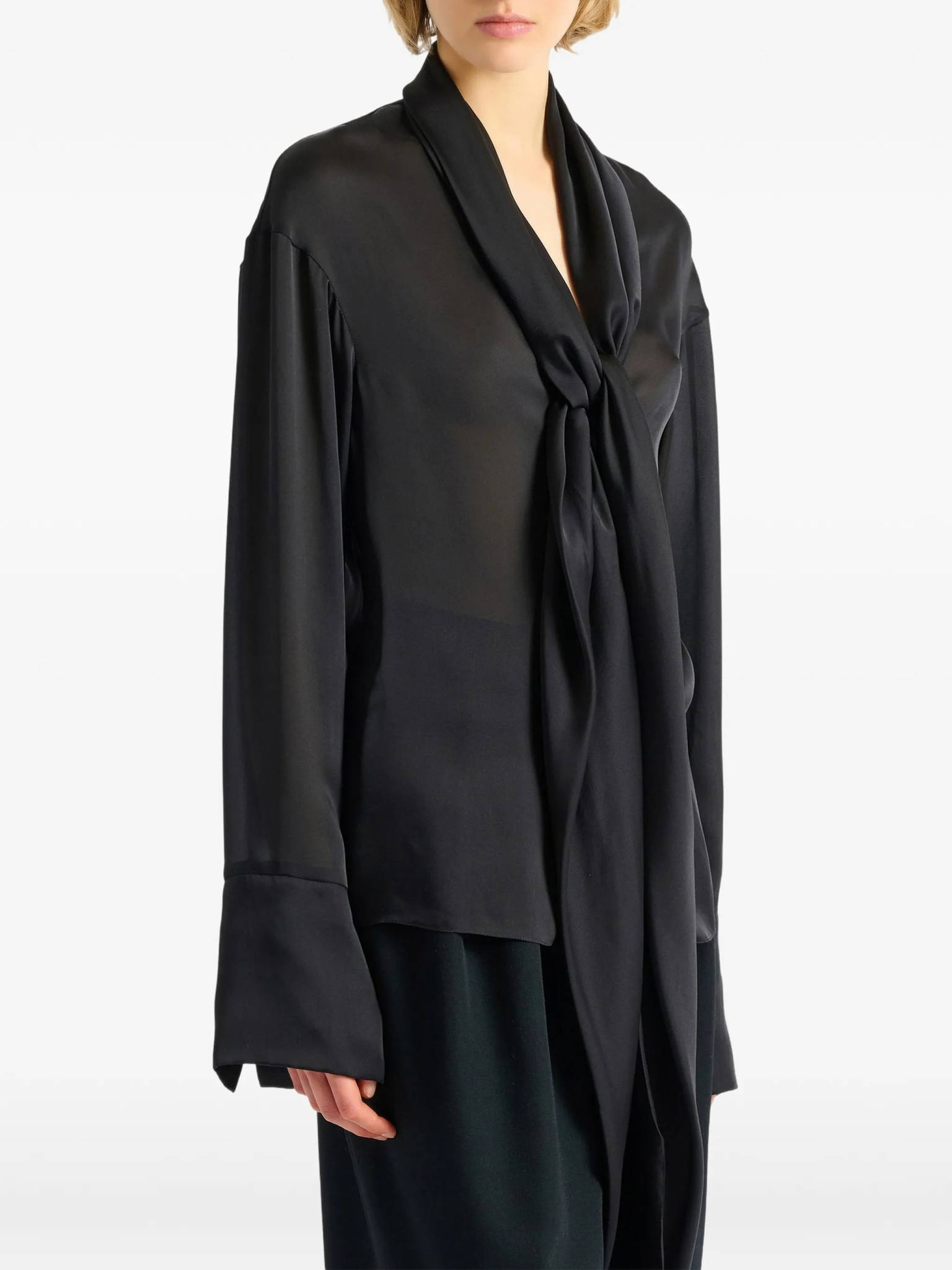 [BALMAIN PARIS] Shirts Long Sleeve FW26 HF1HS490 SB04