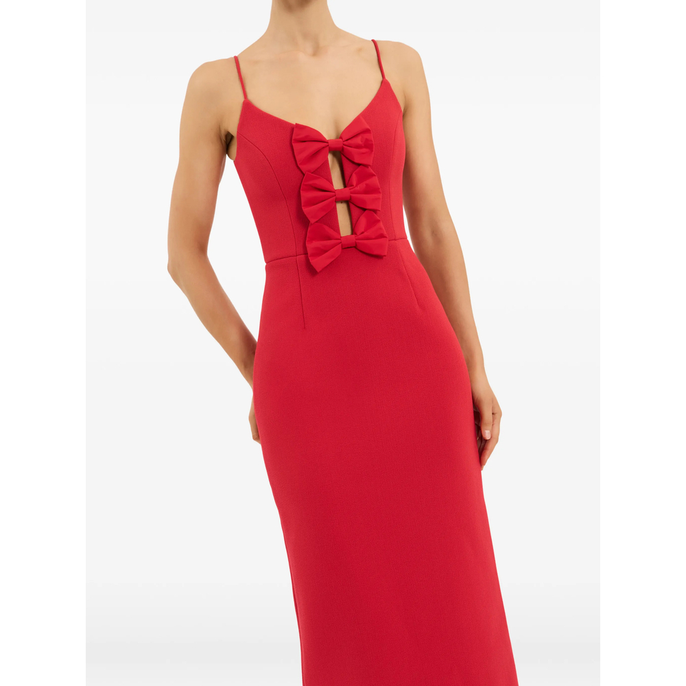 [Rebecca Vallance] Sleeveless dress FW26 2602-1615  RED