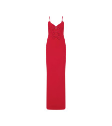 [Rebecca Vallance] Sleeveless dress FW26 2602-1615  RED